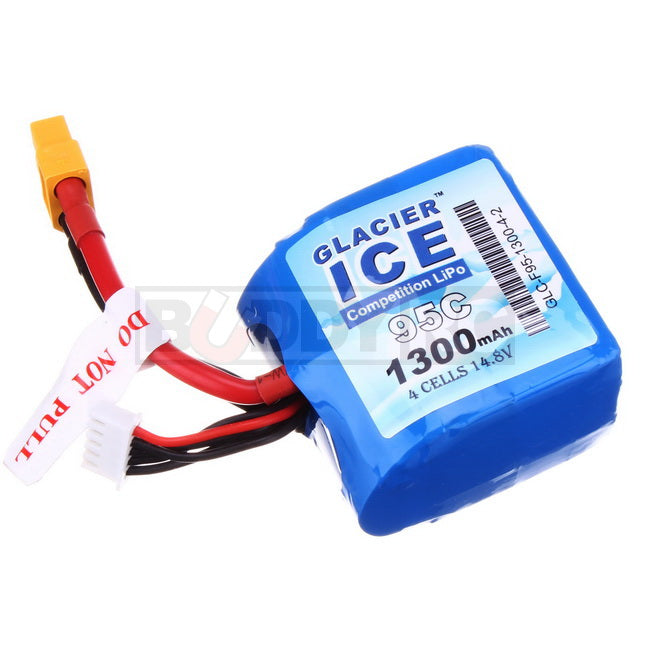 Glacier ICE 95C 1300mAh 4S 14.8V LiPo Battery