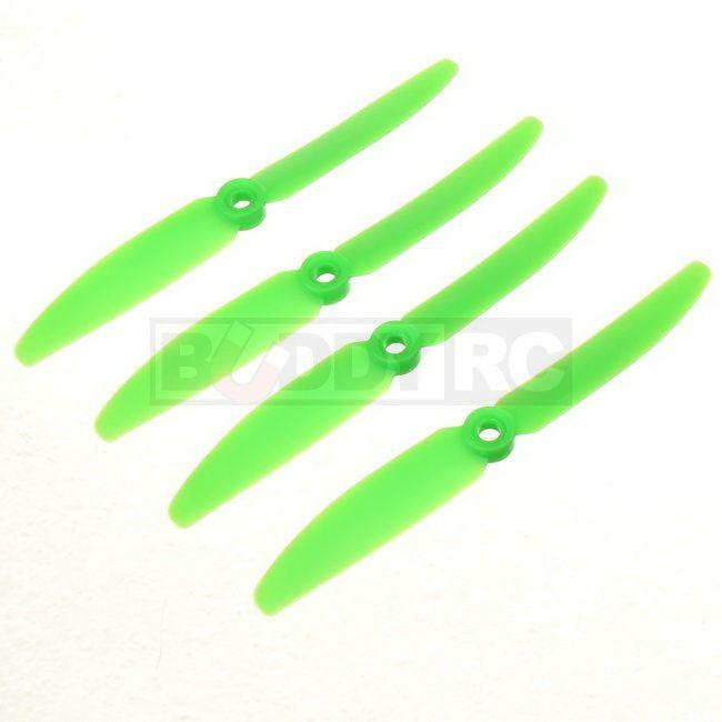 Gemfan Direct Drive 5x3 Inch Multirotor Reverse Green Propellers 4 Pie