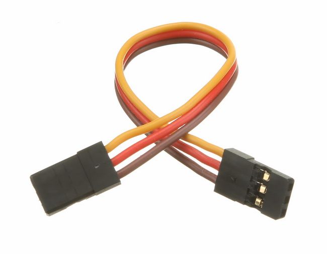 JR Compatible Male to Male Servo Lead 100mm