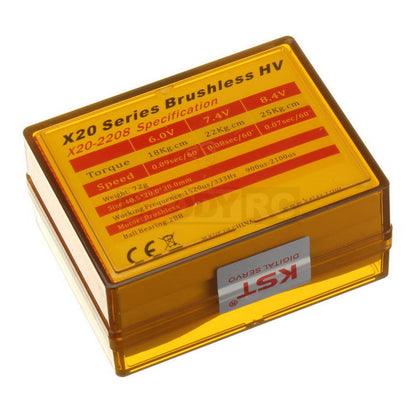 KST X20-2208 High Voltage Brushless Servo