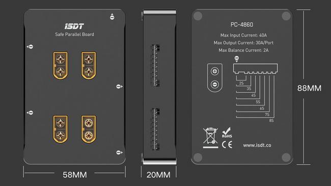 iSDT Safe Parallel Charge Adapter