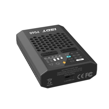 ISDT PD60 60W 6A 1-4S USB-C Input Battery Charger