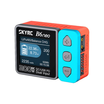 SkyRC B6 Neo 200W DC/USB PD Dual Input Smart Charger