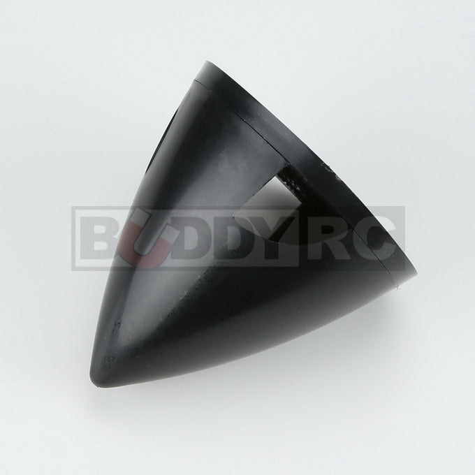 Black Gemfan 3" 75mm Nylon Propeller Spinner