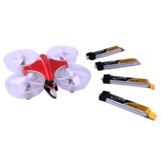 Tattu 220mAh 3.7V 45C 1S1P LiPo Battery Pack with Eflite Stock Ultra Micro Connector 5 pack