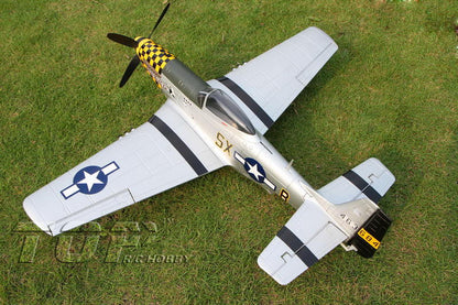 Top RC P-51D Mustang 750mm/30.00in EPO Electric RC Airplane PNP Yellow